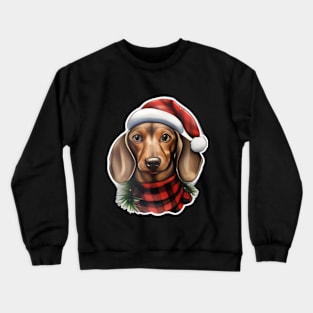 Dachshund Christmas Crewneck Sweatshirt